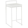 Fuji Stacker 26" Fixed-Height Counter Stool - Set of 3