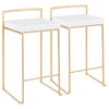 Fuji Stacker Counter Stool - Set of 2