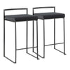 Fuji Stacker Counter Stool - Set of 2