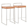 Fuji Stacker Counter Stool - Set of 2
