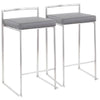 Fuji Stacker Counter Stool - Set of 2