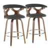 Gardenia 26" Fixed-Height Counter Stool - Set of 2