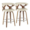 Gardenia 26" Fixed Height Counter Stool - Set of 2