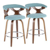 Gardenia 26" Fixed-Height Counter Stool - Set of 2
