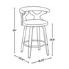 Gardenia 26" Fixed-Height Counter Stool - Set of 2