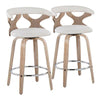 Gardenia 26" Fixed-Height Counter Stool - Set of 2
