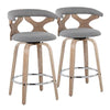 Gardenia 26" Fixed-Height Counter Stool - Set of 2