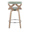 Gardenia 26" Fixed-Height Counter Stool - Set of 2