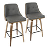 Gianna 26" Fixed-Height Counter Stool - Set of 2