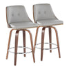 Gianna 26" Fixed-Height Counter Stool - Set of 2