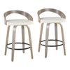 Grotto 26" Fixed-Height Counter Stool - Set of 2