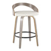 Grotto 26" Fixed-Height Counter Stool - Set of 2
