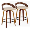 Grotto 26" Fixed-Height Counter Stool - Set of 2