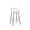 Grotto Upholstered 26" Fixed-Height Counter Stool - Set of 2