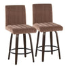 Hank 26" Fixed-Height Counter Stool - Set of 2