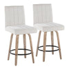Hank 26" Fixed-Height Counter Stool - Set of 2