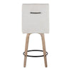 Hank 26" Fixed-Height Counter Stool - Set of 2