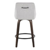Hannah 26" Fixed-Height Counter Stool - Set of 2