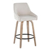 Hannah 26" Fixed-Height Counter Stool - Set of 2