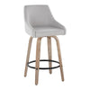 Hannah 26" Fixed-Height Counter Stool - Set of 2