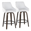 Hannah 26" Fixed-Height Counter Stool - Set of 2