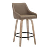 Hannah 26" Fixed-Height Counter Stool - Set of  2