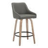 Hannah 26" Fixed-Height Counter Stool - Set of  2