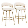 Jie Fixed-Height Counter Stool - Set of 2
