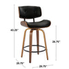 Lombardi 26" Fixed-Height Counter Stool - Set of 2