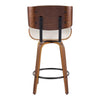 Lombardi 26" Fixed-Height Counter Stool - Set of 2
