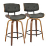 Lombardi 26" Fixed-Height Counter Stool - Set of 2