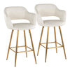 Margarite 26" Fixed-Height Counter Stool - Set of 2