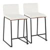 Mason Mara 26" Fixed-Height Counter Stool - Set of 2
