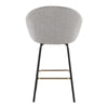 Matisse High Back 26" Fixed-Height Counter Stool - Set of 2