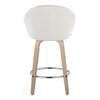 Matisse Highback 26" Fixed-Height Counter Stool - Set of 2