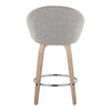 Matisse Highback 26" Fixed-Height Counter Stool - Set of 2