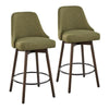 Marcel Upholstered 26" Fixed-Height Counter Stool - Set of 2