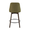 Marcel Upholstered 26" Fixed-Height Counter Stool - Set of 2