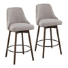 Marcel Upholstered 26" Fixed-Height Counter Stool - Set of 2