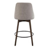 Marcel Upholstered 26" Fixed-Height Counter Stool - Set of 2