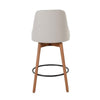 Marcel Upholstered 26" Fixed-Height Counter Stool - Set of 2