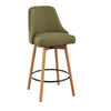 Marcel Upholstered 26" Fixed-Height Counter Stool - Set of 2