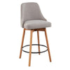 Marcel Upholstered 26" Fixed-Height Counter Stool - Set of 2