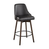 Marcel Upholstered 26" Fixed-Height Counter Stool - Set of 2