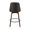 Marcel Upholstered 26" Fixed-Height Counter Stool - Set of 2