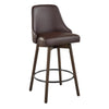 Marcel Upholstered 26" Fixed-Height Counter Stool - Set of 2