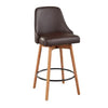 Marcel Upholstered 26" Fixed-Height Counter Stool - Set of 2