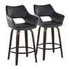 Mustang 26" Fixed-Height Counter Stool - Set of 2