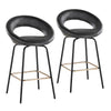 Posh 26" Fixed-Height Counter Stool - Set of 2