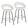 Posh 26" Fixed-Height Counter Stool - Set of 2